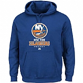 Men's New York Islanders Majestic Critical Victory VIII Fleece Hoodie - Royal Blue,baseball caps,new era cap wholesale,wholesale hats